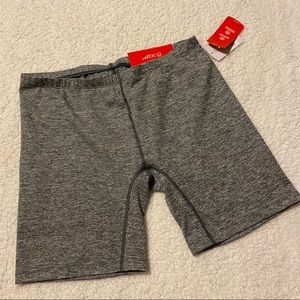 NWT Grey Bike Shorts